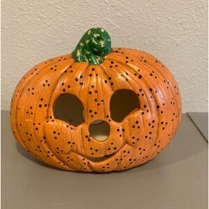 Vintage Ceramic Jack o Lantern